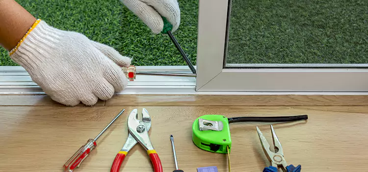 Sliding Door Track Replacement in Parksville, BC